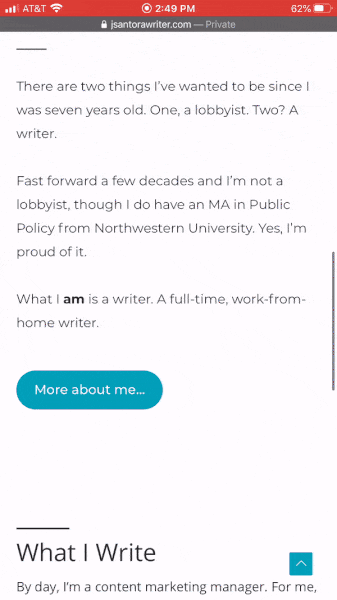 mobile-exit-intent-in-action - OptinMonster mobile exit intent popup in action