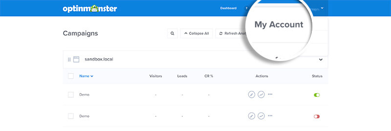 03-my-account - OptinMonster My Account