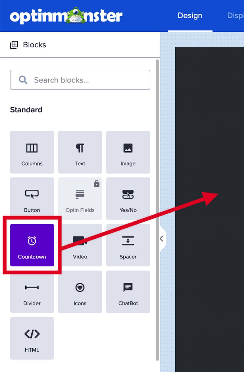 Add a countdown timer block to your OptinMonster campaign. - OptinMonster Add a countdown timer block to your OptinMonster campaign.