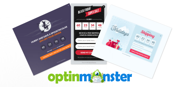 sneak peak of new themes you can use for holiday marketing campaigns - OptinMonster sneak peak of new themes you can use for holiday marketing campaigns