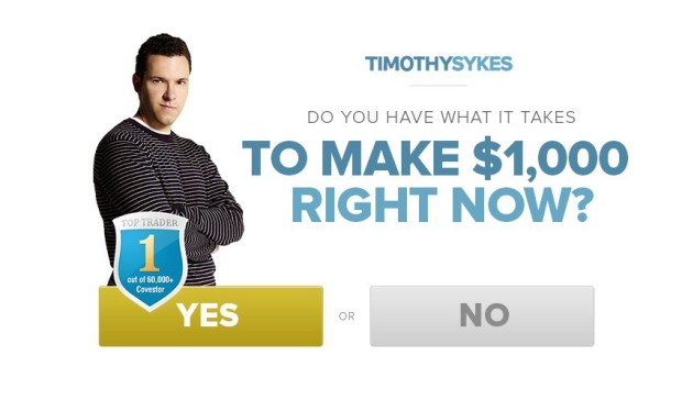 Timothy Sykes - OptinMonster Timothy Sykes