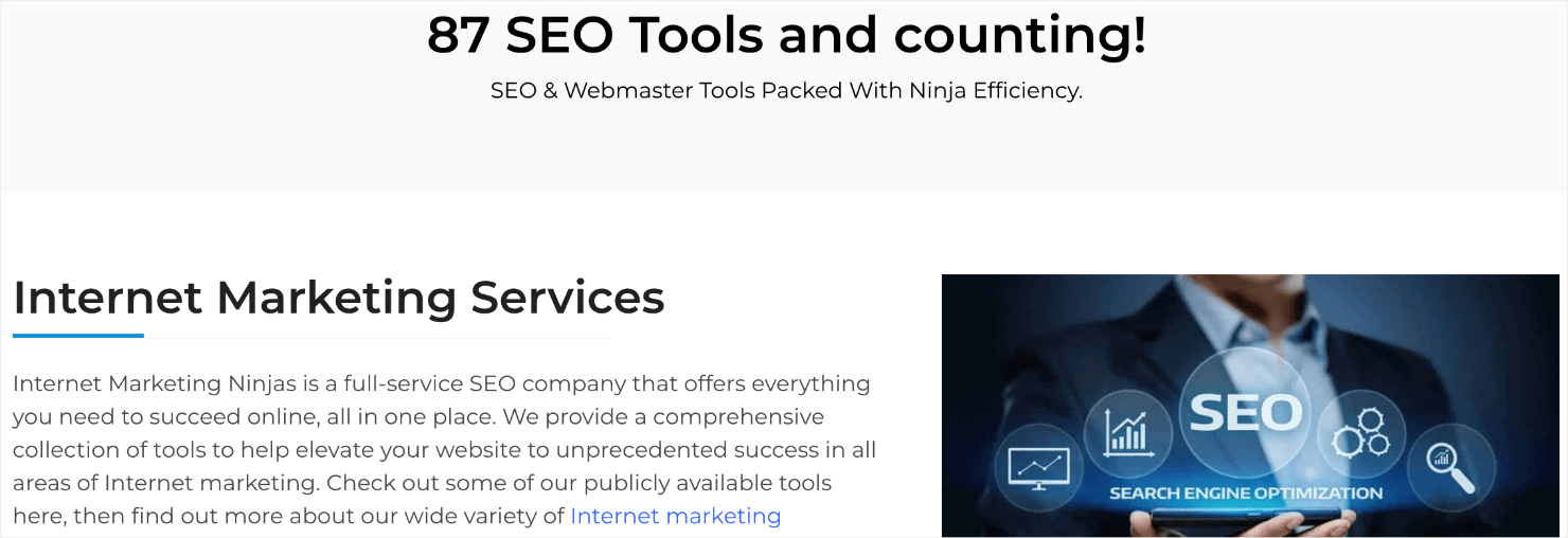 best kw research tool_ninja 1-min - OptinMonster internet marketing ninjas seo keyword research