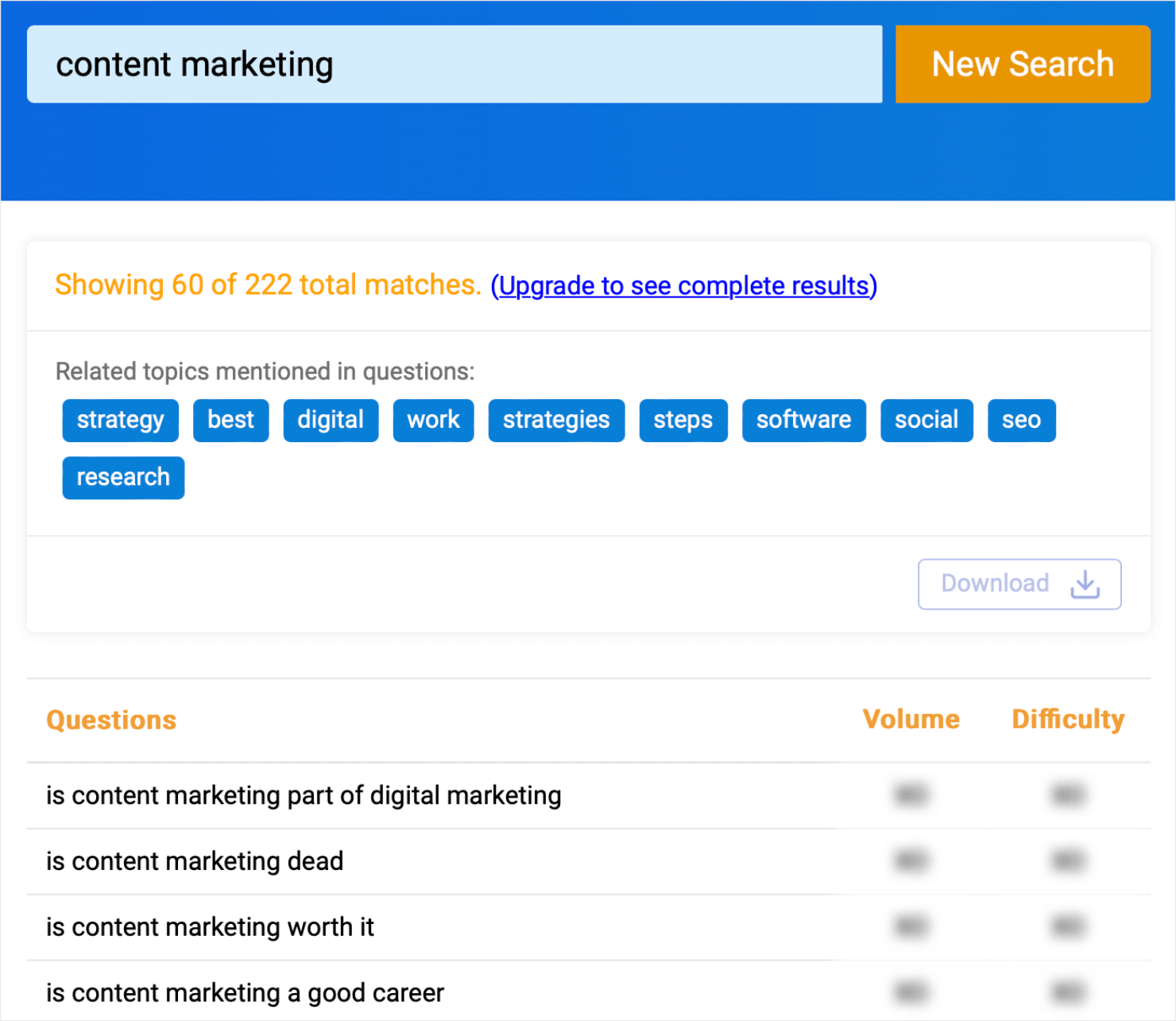 best kw research tool_questiondb 2-min - OptinMonster is questiondb free