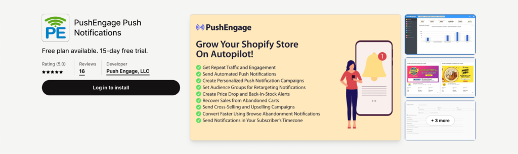 Best Shopify Apps - PushEngage - OptinMonster Best Shopify Apps - PushEngage