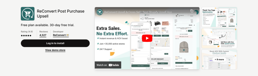 Best Shopify Apps - ReConvert Post Purchase Upsell - OptinMonster Best Shopify Apps - ReConvert Post Purchase Upsell