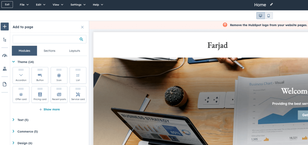best-website-builder-for-small-business-HubSpot-HubSpot-1 - OptinMonster