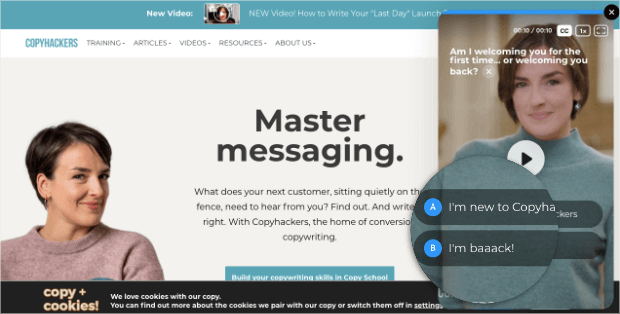 copyhackers ecommerce personalization - OptinMonster copyhackers ecommerce personalization