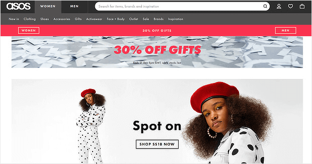 ecommerce-personalization-examples-asos - OptinMonster ecommerce-personalization-examples-asos