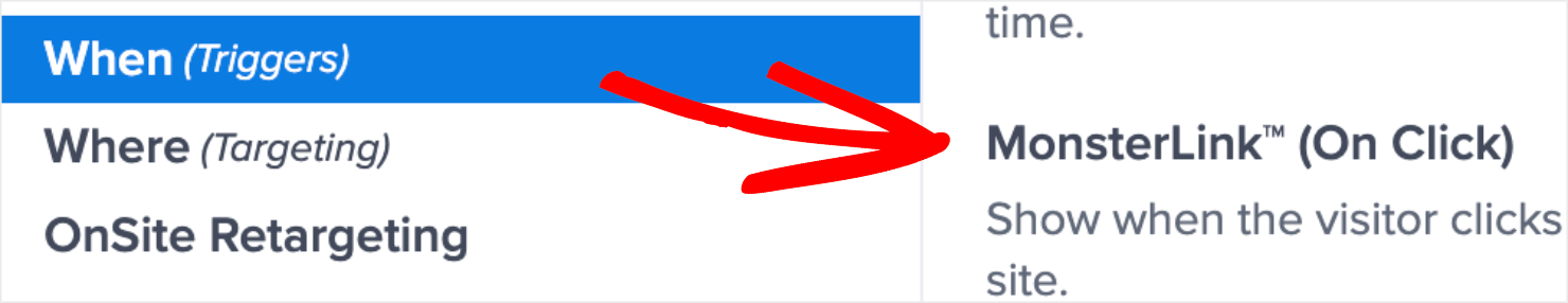 mailchimp_monsterlink-min - OptinMonster wordpress mailchimp popup tutorial