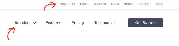 OptinMonster homepage menus-min - OptinMonster OptinMonster homepage menus