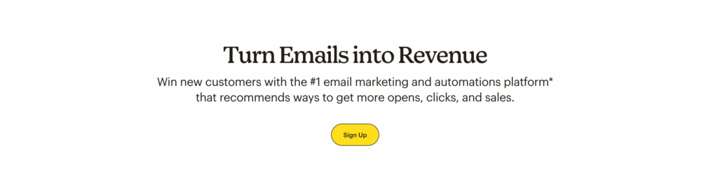 OptinMonster vs Mailchimp - Mailchimp - OptinMonster