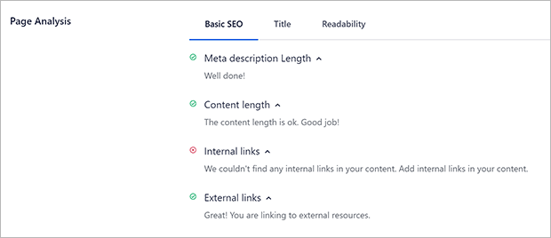 page analysis - OptinMonster