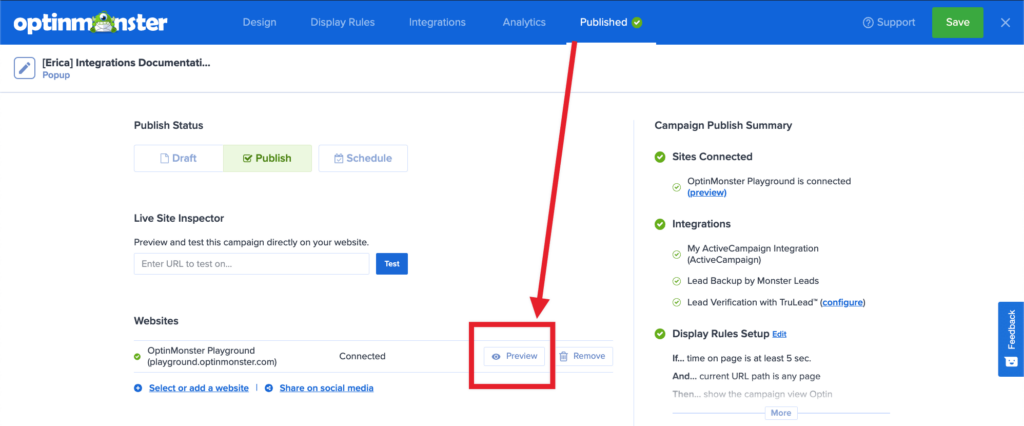 Preview your OptinMonster campaign. - OptinMonster Preview your OptinMonster campaign.