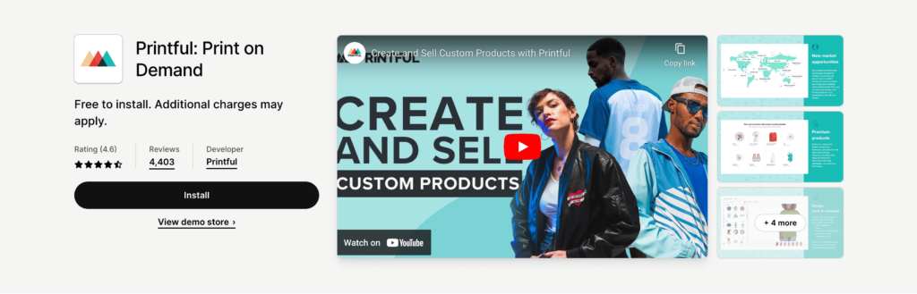 Printful - Best Shopify Apps for Dropshipping - OptinMonster Printful - Best Shopify Apps for Dropshipping