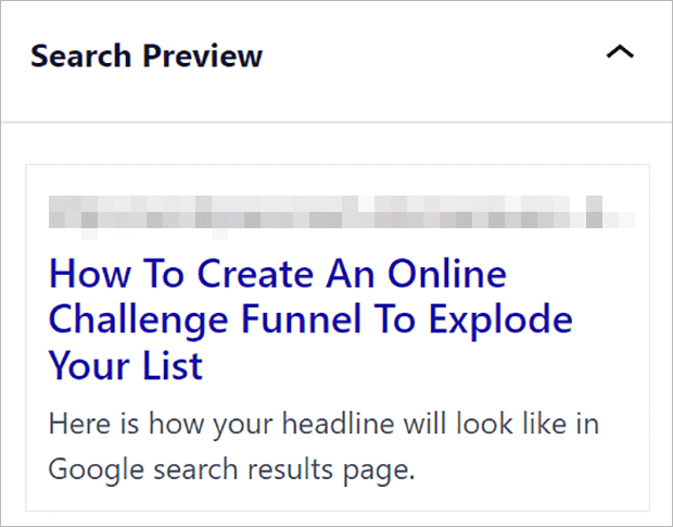 search preview - OptinMonster