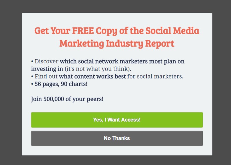 A mobile optin with bullet copy A mobile optin with bullet copy