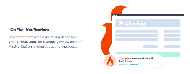 trustpulse-on-fire-notification - OptinMonster trustpulse on fire notifications